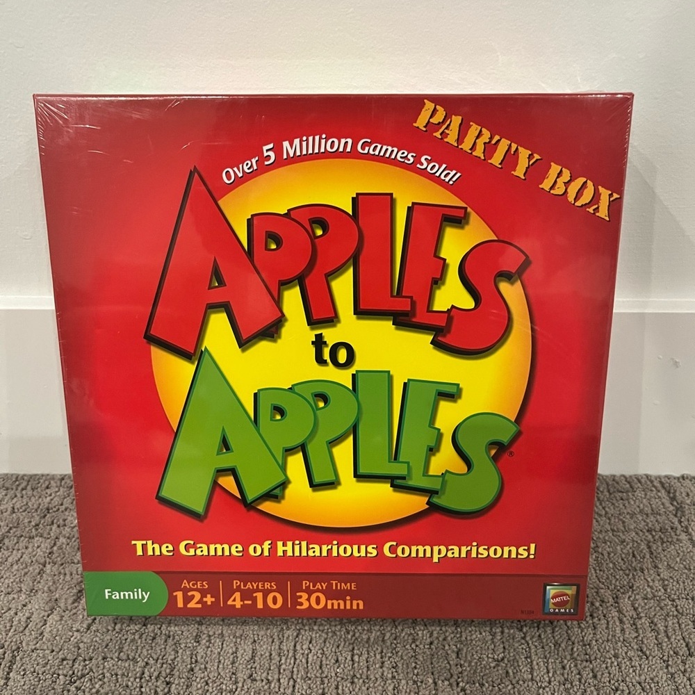 Apples To Apples Party Sealed in a Box Mattel Games